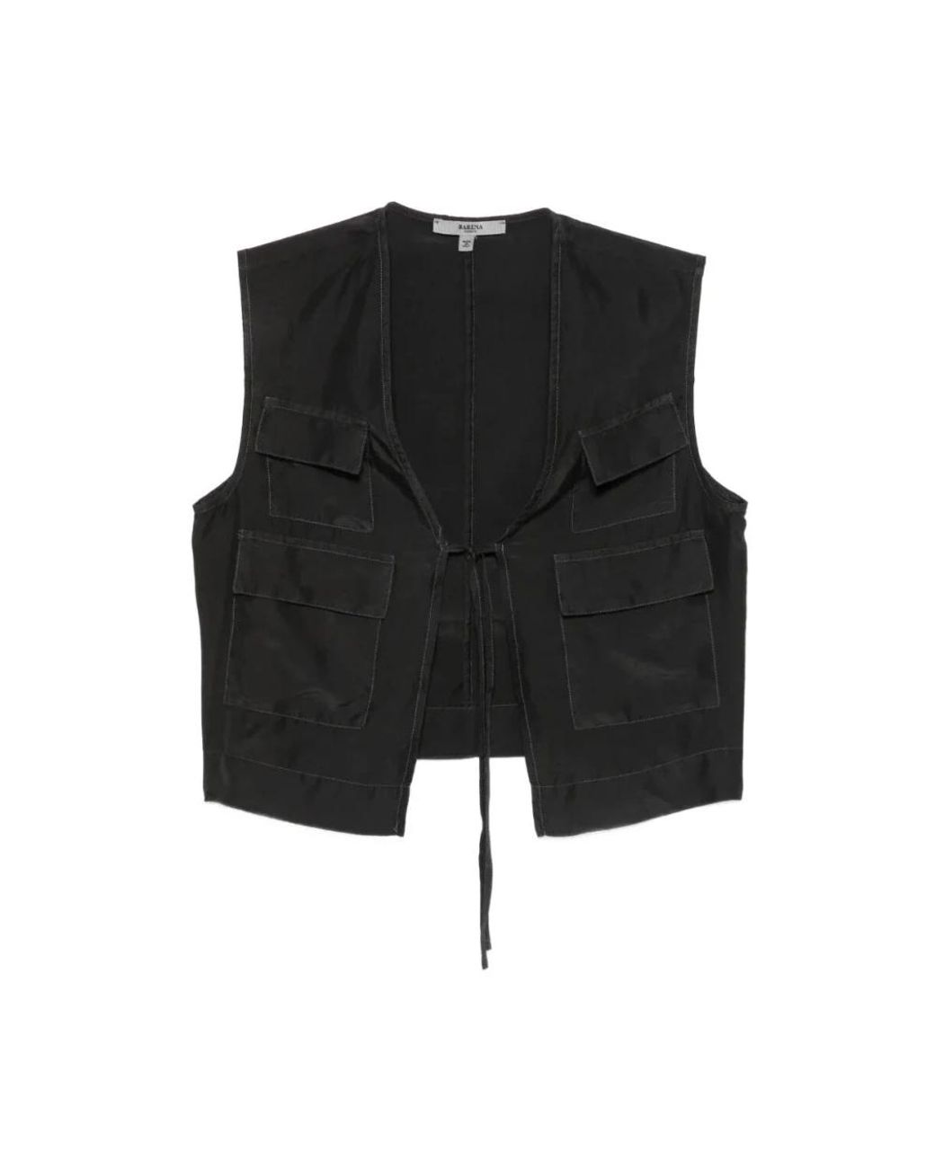 Barena Black Vests