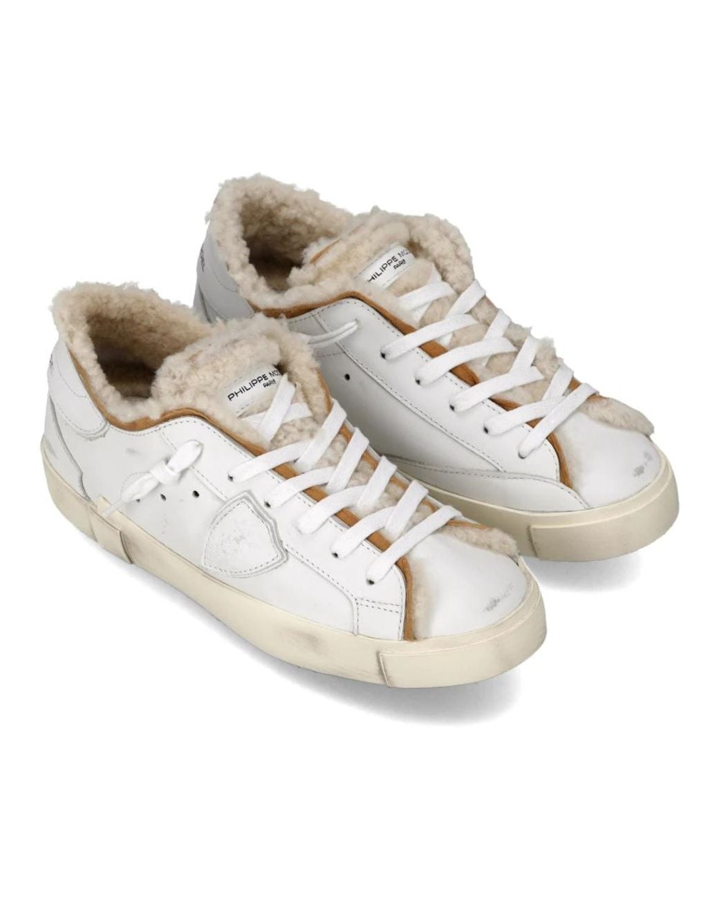 Philippe Model White Sneakers
