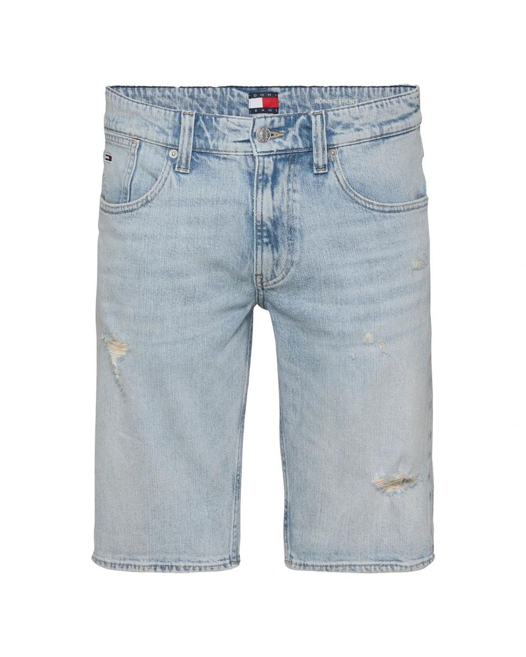 Tommy Hilfiger Blue Denim Shorts for men