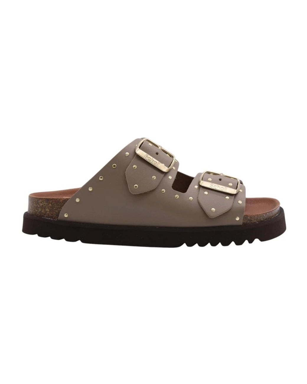 Scholl Schoenen ,Comfortabele Slipper Voor Dagelijks Gebruik in het Brown