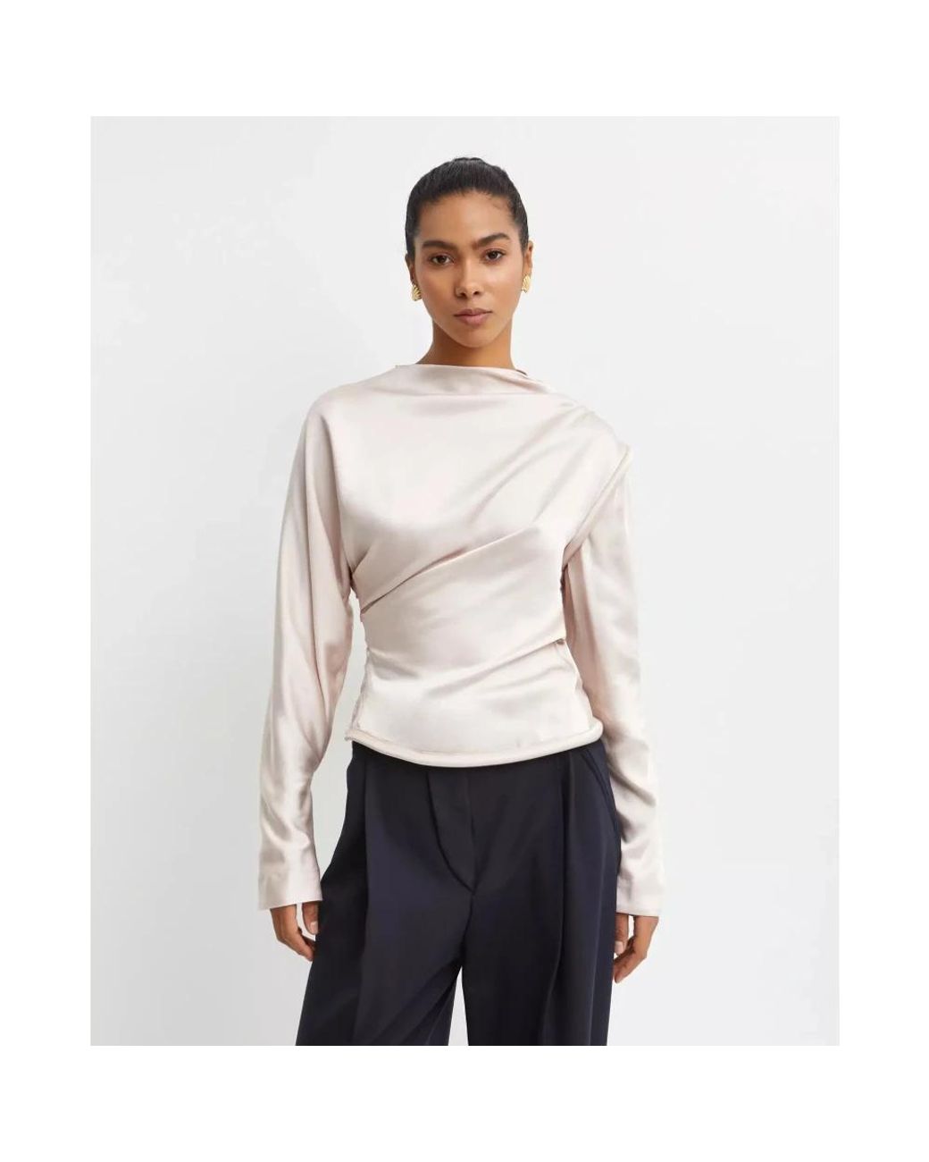 Victoria Beckham Pink Blouses