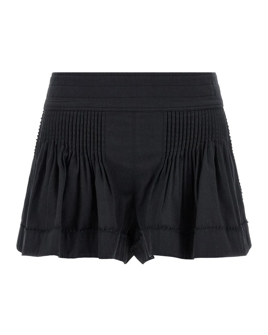 Isabel Marant Black Short Shorts