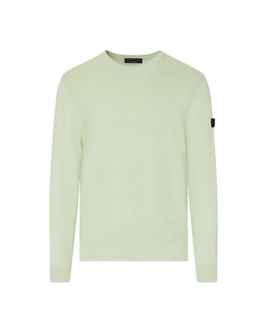 Peuterey Green Round-Neck Knitwear for men