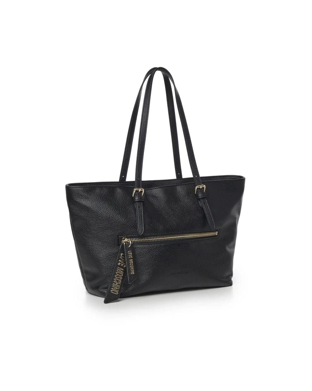 Love Moschino Black Shopping Bags