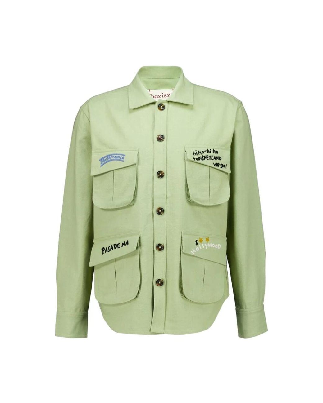 BAZISZT Green Light Jackets for men
