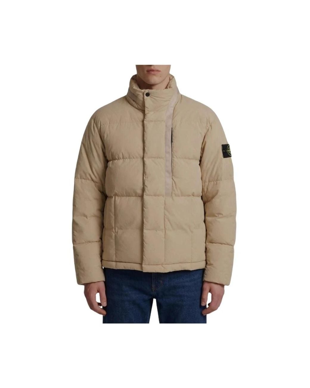 Stone Island Natural Winter Jackets for men