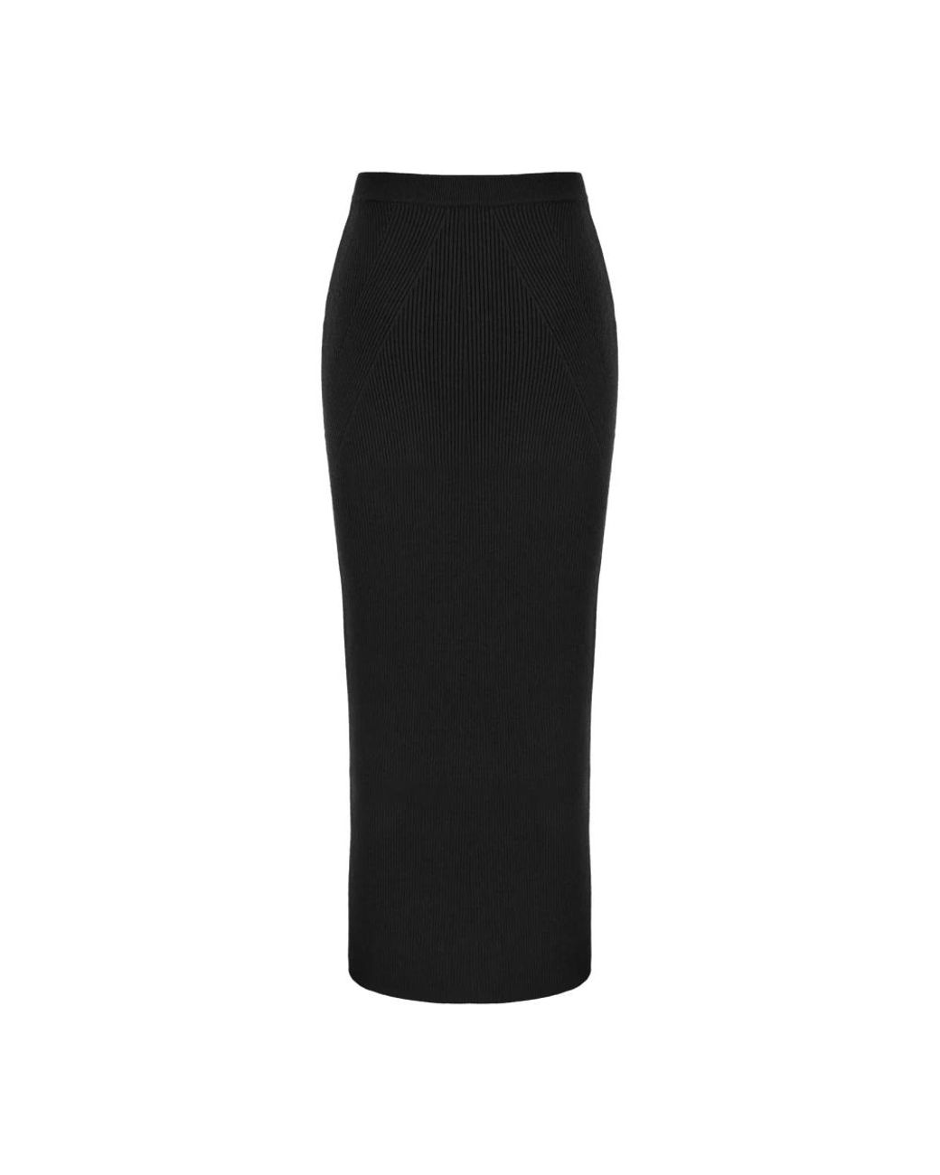 McQueen Black Pencil Skirts