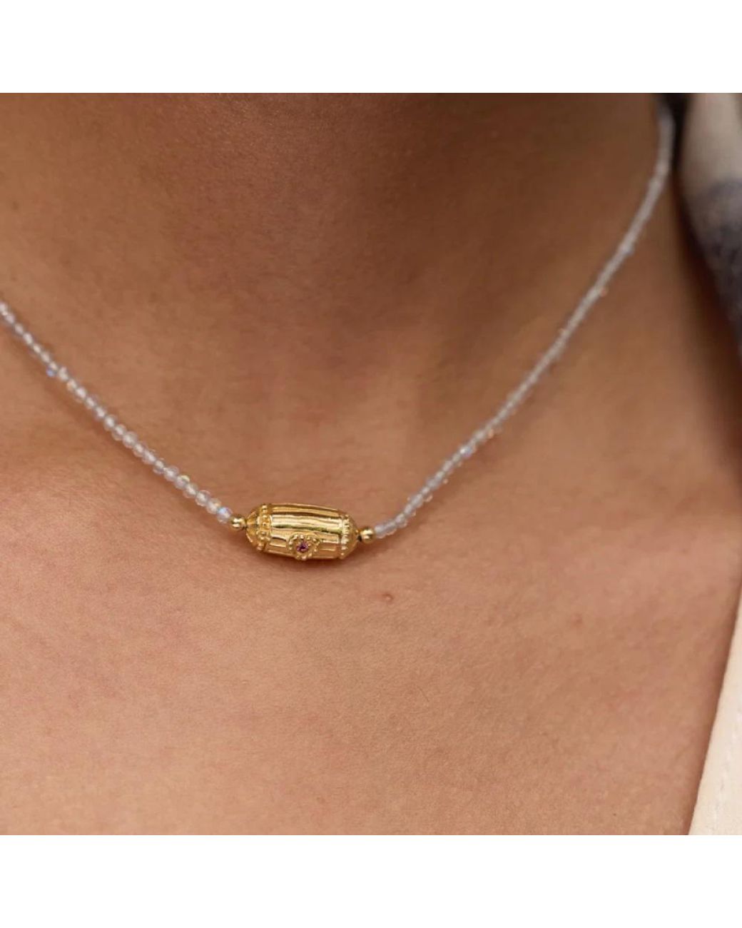 Dorothée Sausset Metallic Necklaces