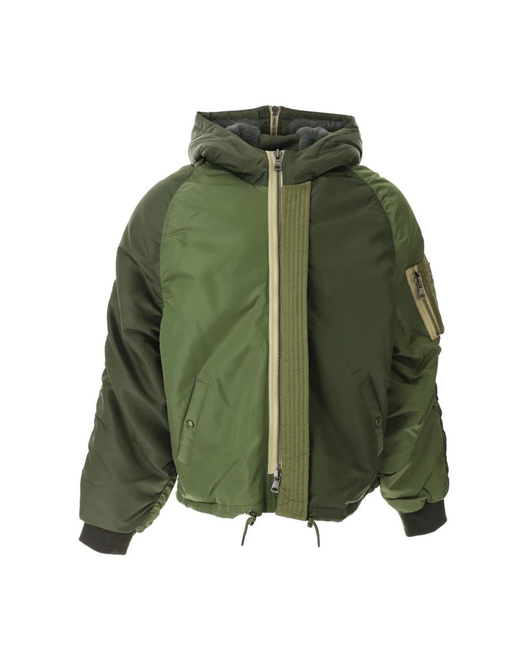 ANDERSSON BELL Green Bomber Jackets for men