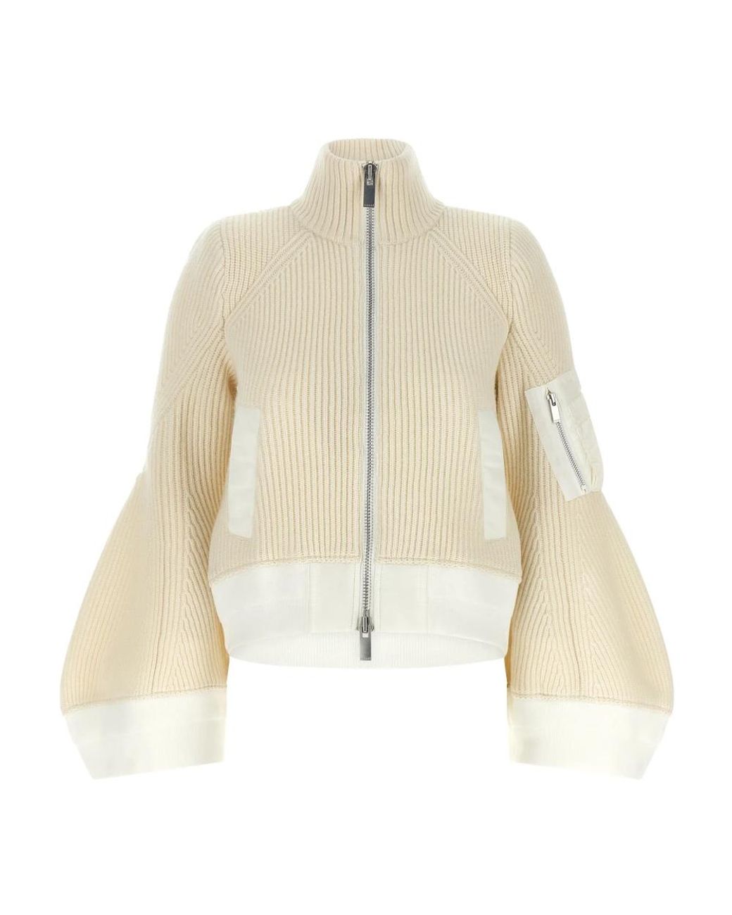 Sacai Natural Bomber Jackets