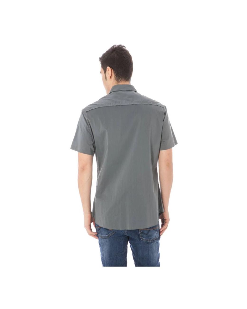 CoSTUME NATIONAL Gray Short Sleeve Shirts for men