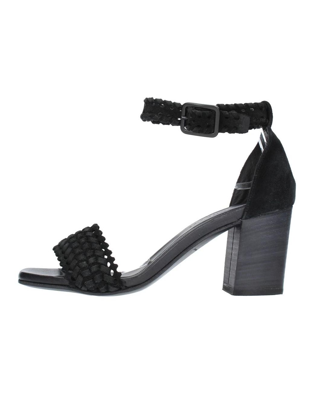 Pantanetti Black High Heel Sandals