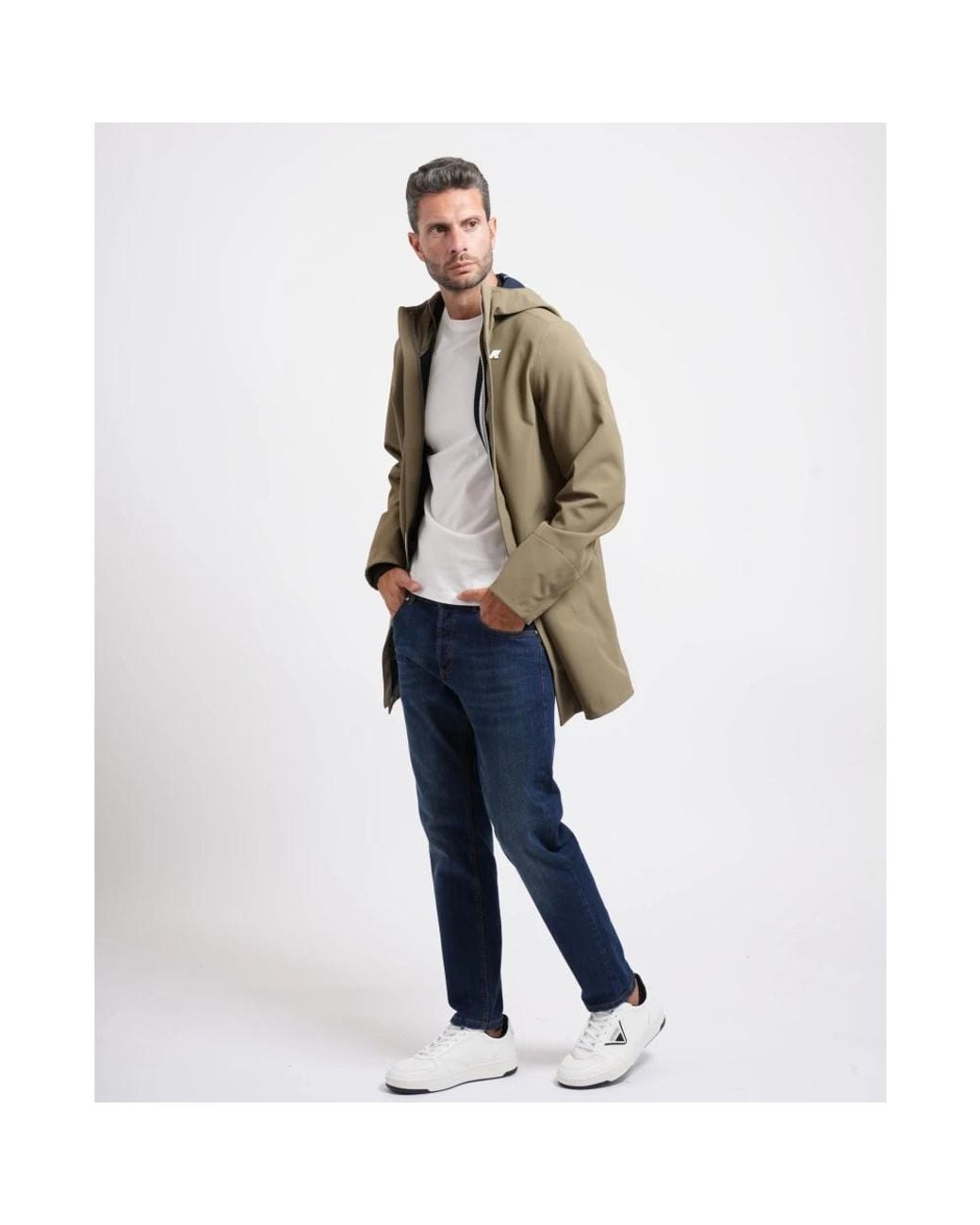 K-Way Brown Rain Jackets for men