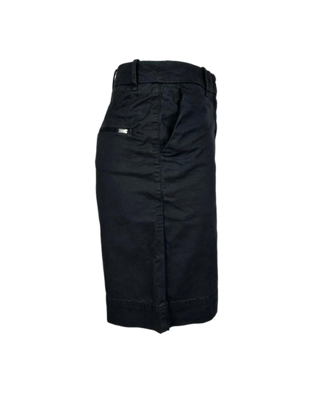 Bomboogie Blue Casual Shorts
