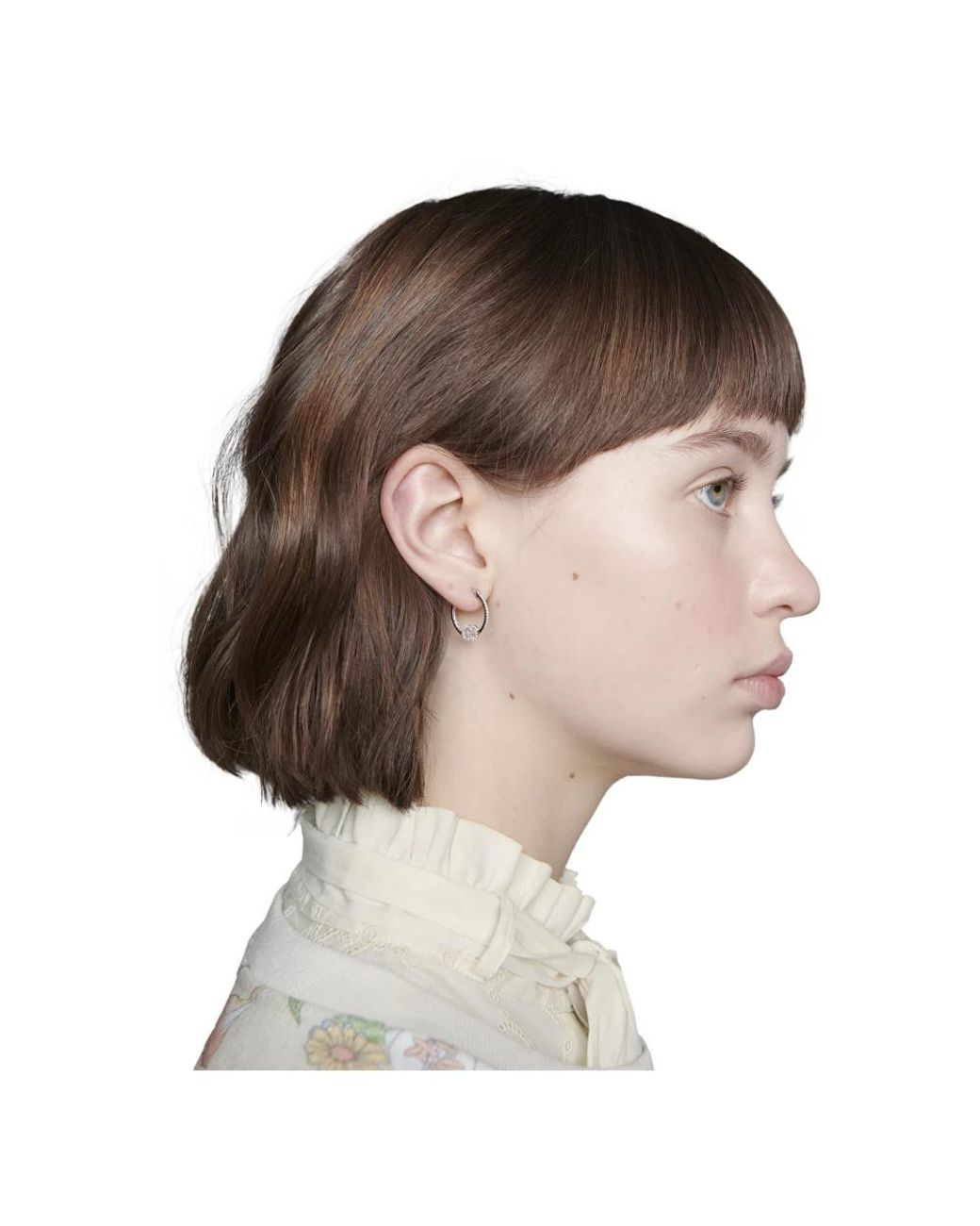 Earrings Gucci de color Metallic