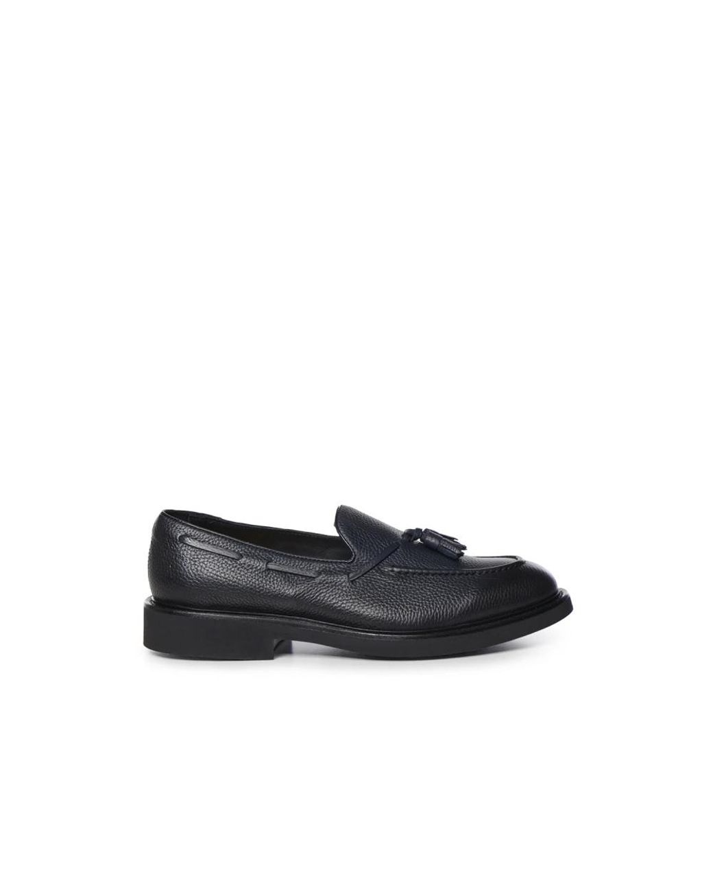 Doucal's Black Loafers for men