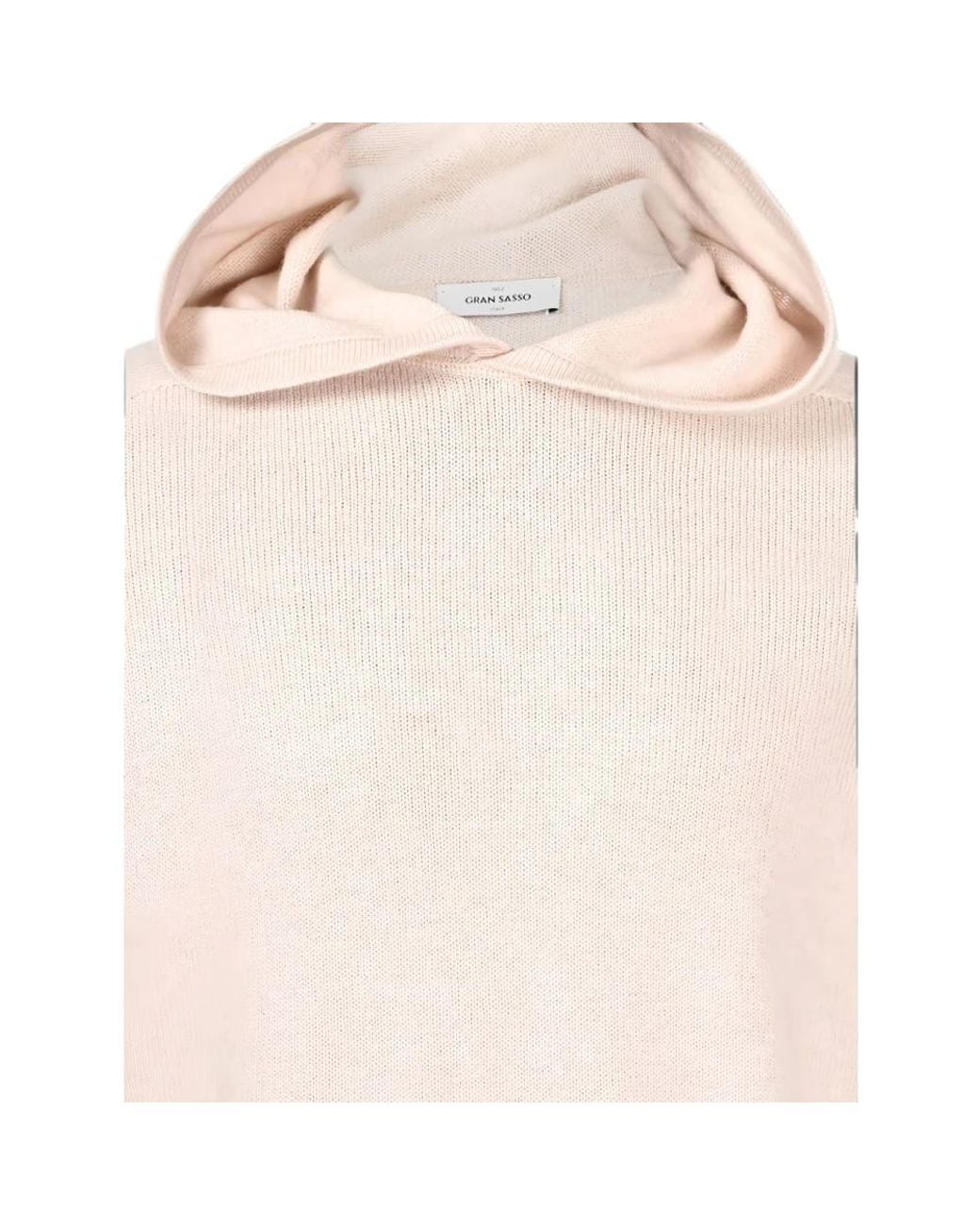 Gran Sasso Pink Hoodies for men