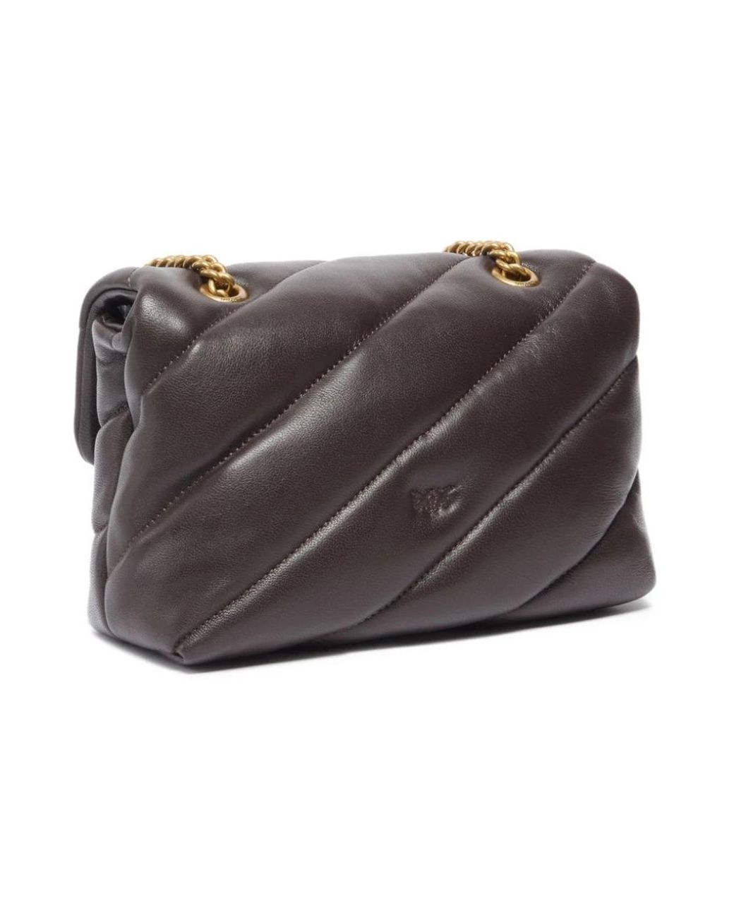 Pinko Metallic Cross Body Bags