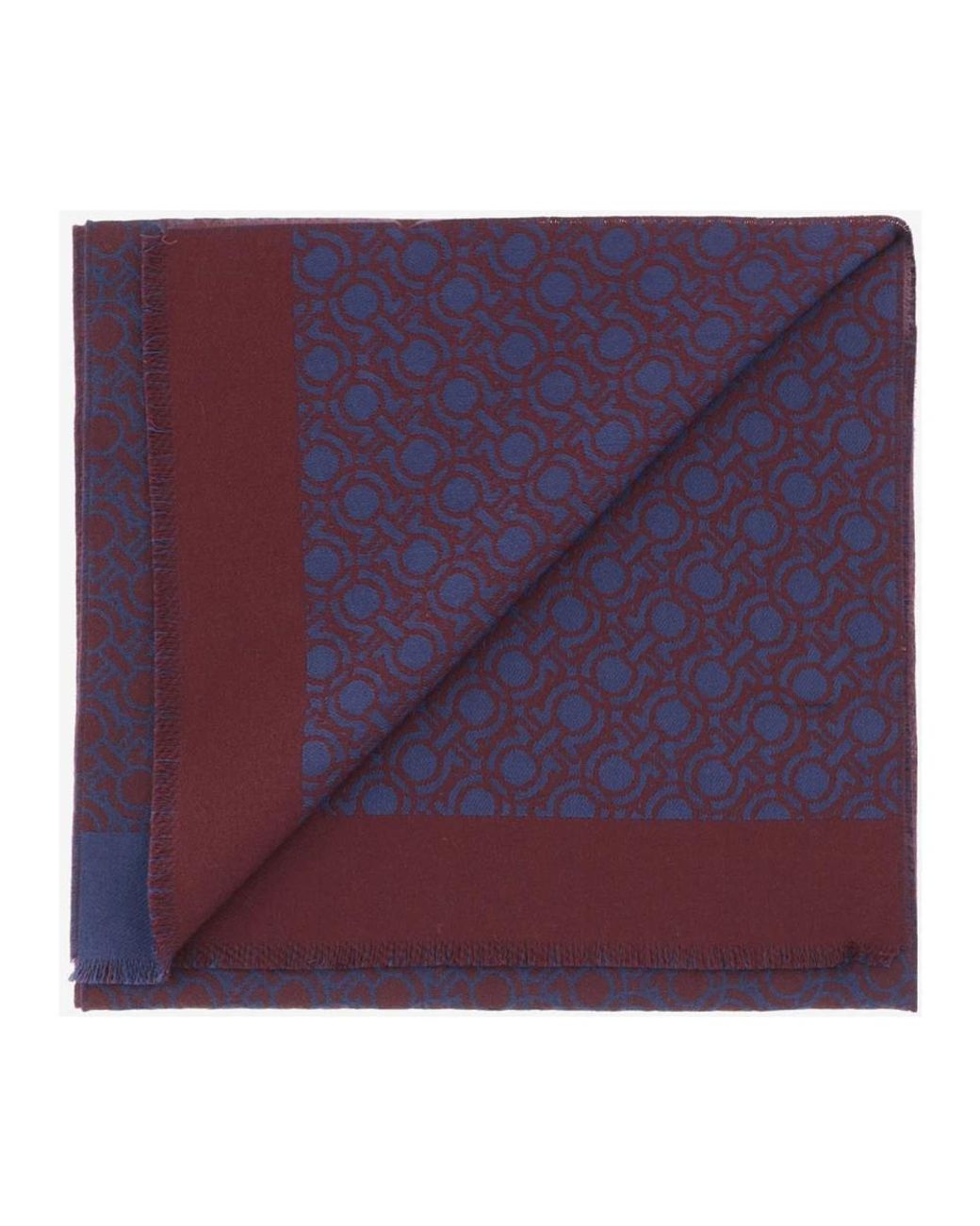 Ferragamo Purple Winter Scarves for men