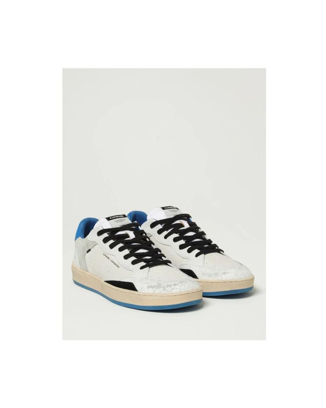Crime London Blue Sneakers for men