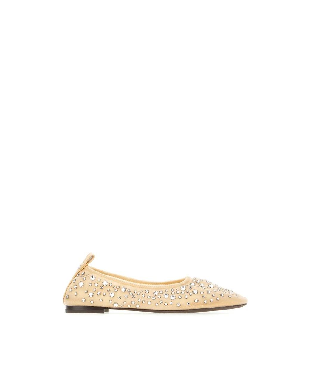 Tory Burch Natural Ballerina Shoes