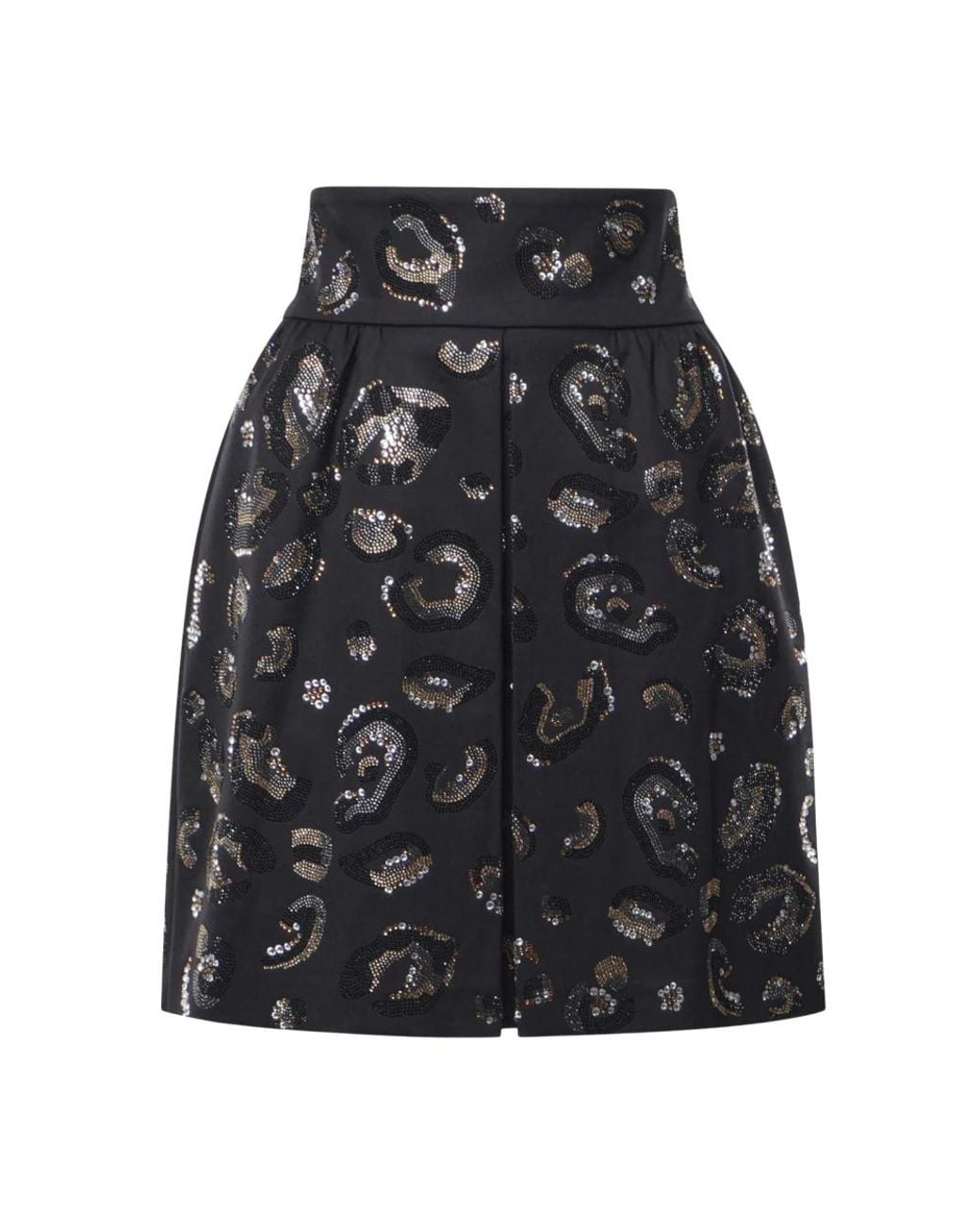 Genny Black Short Skirts