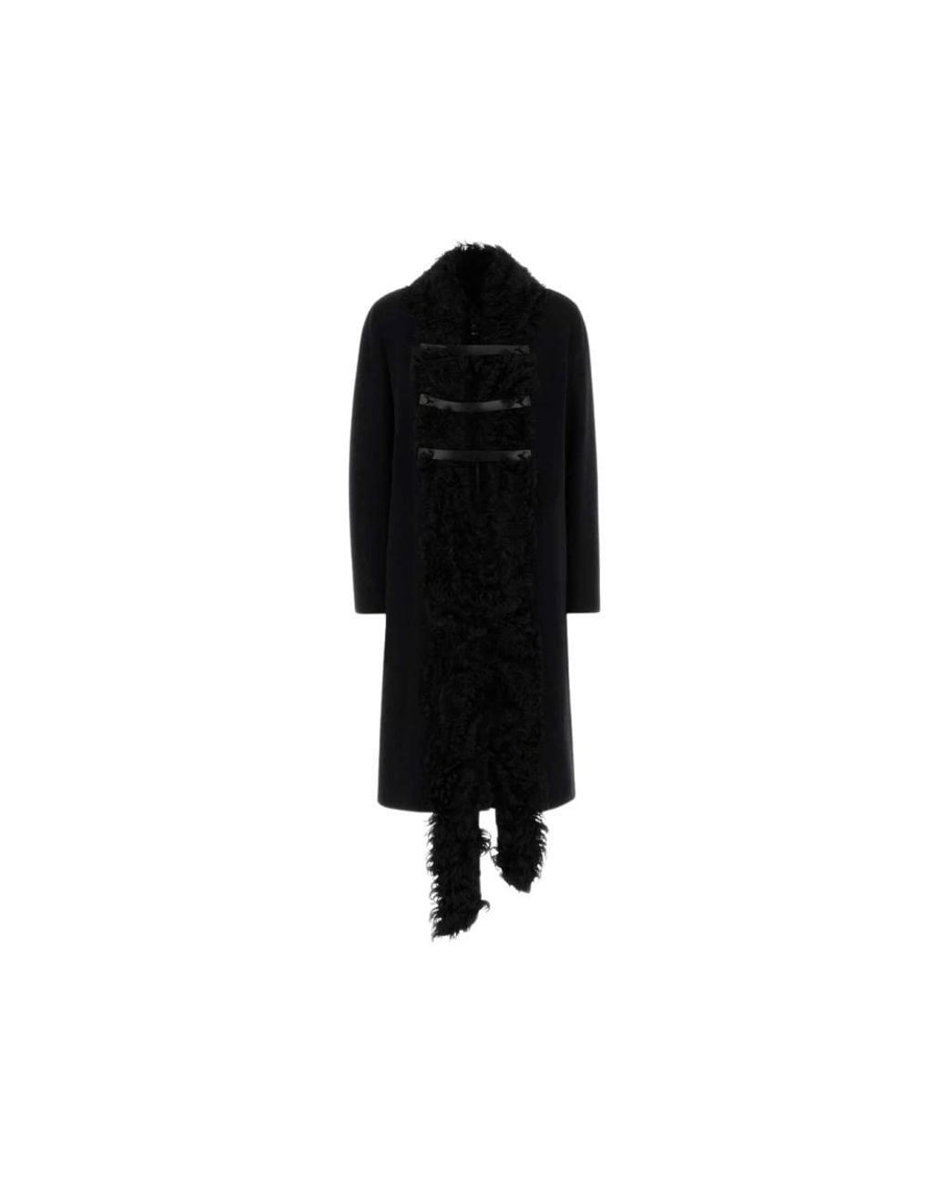 Fendi Black Single-Breasted Coats