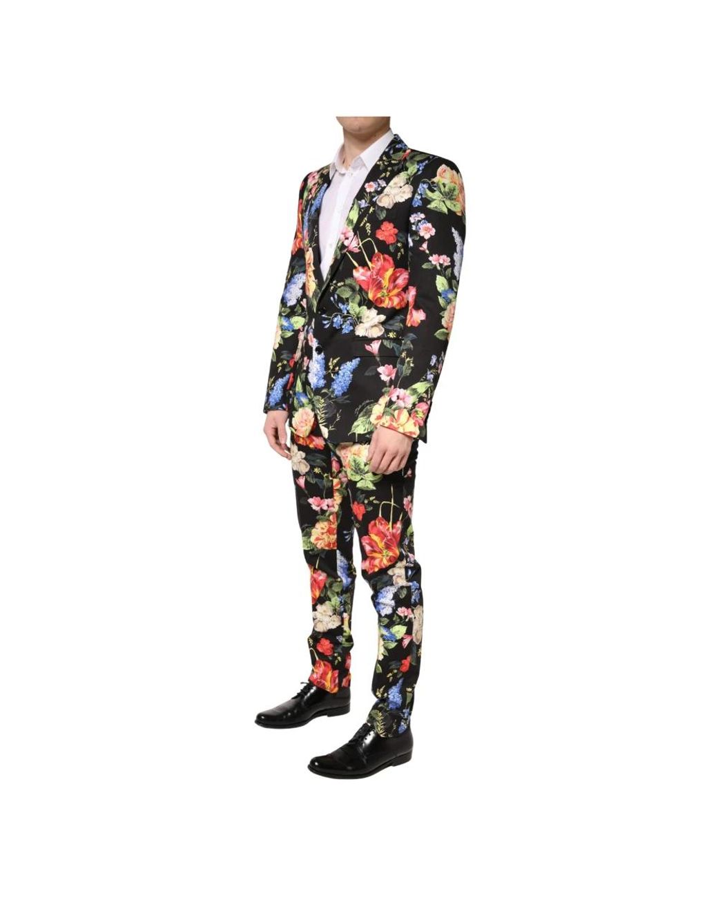 Single Breasted Suits Dolce & Gabbana de hombre de color Black