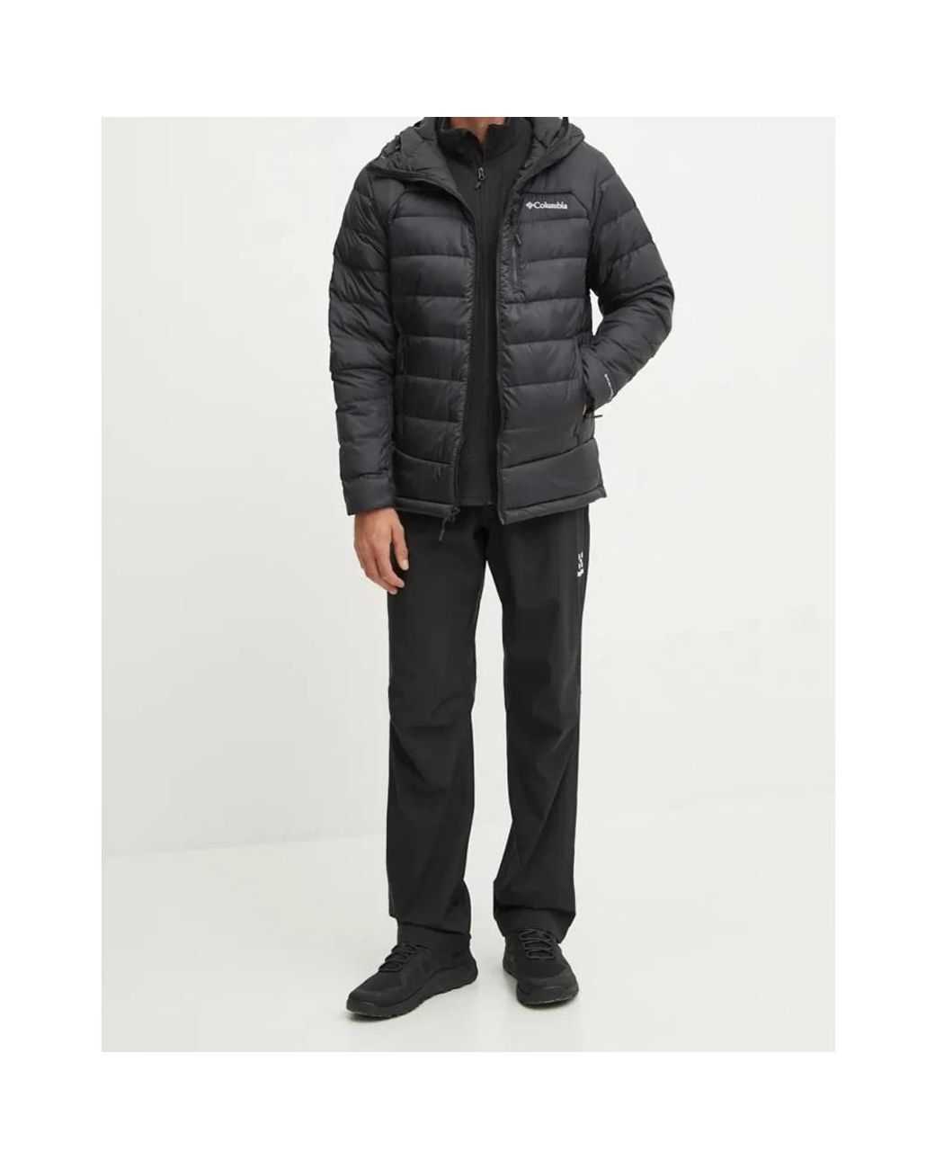 Haglöfs Black Straight Trousers for men
