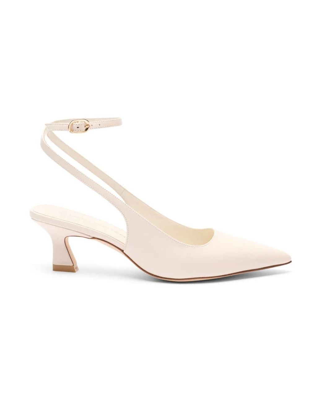 Stuart Weitzman White Pumps