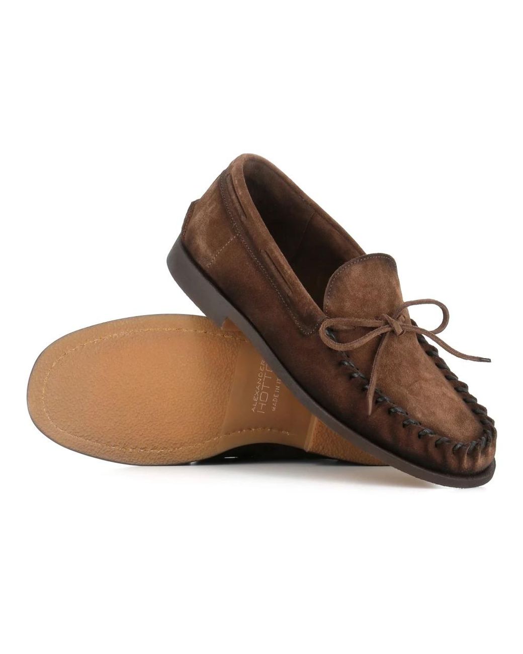 Alexander Hotto Brown Loafers for men