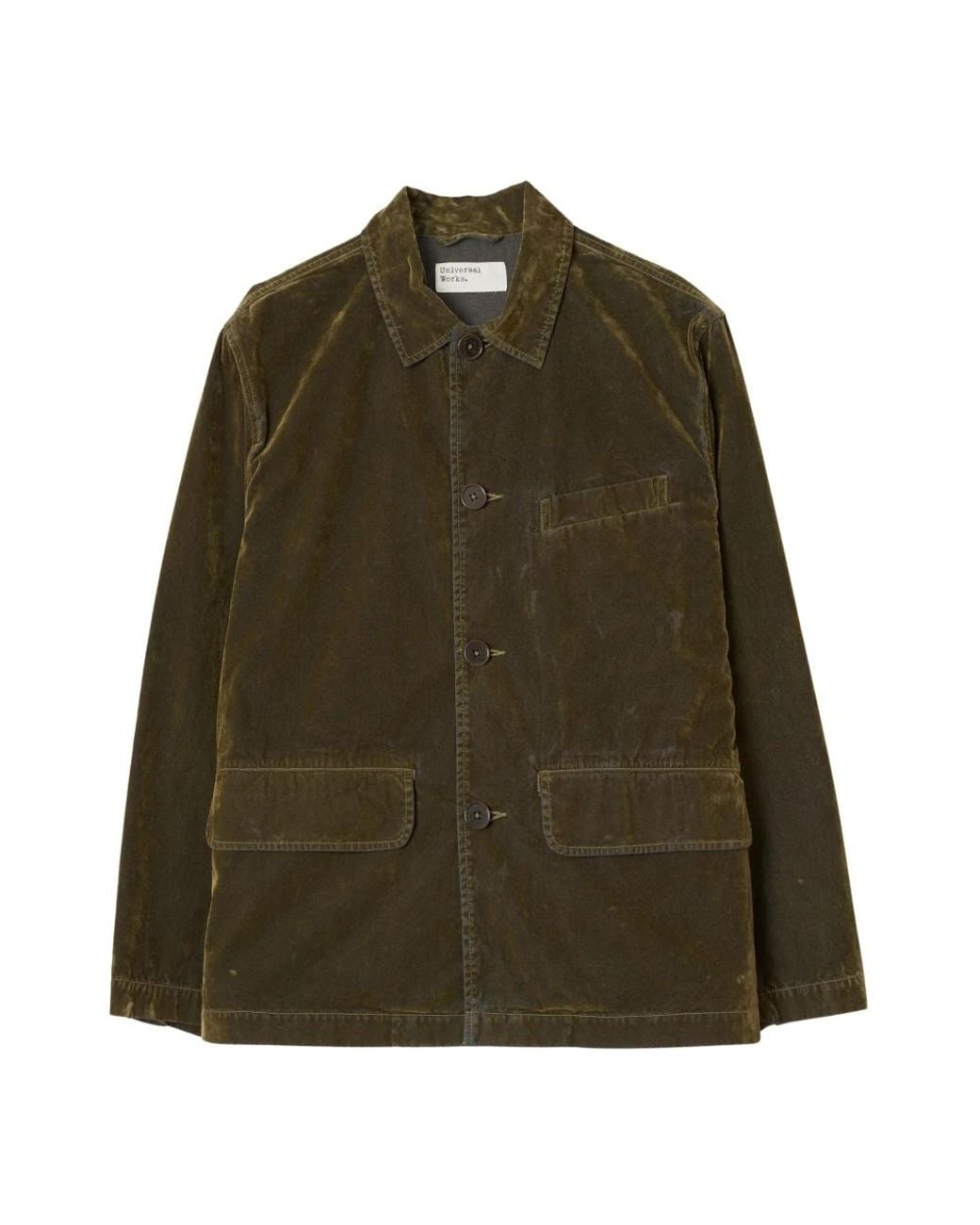 Light Jackets Universal Works de hombre de color Green