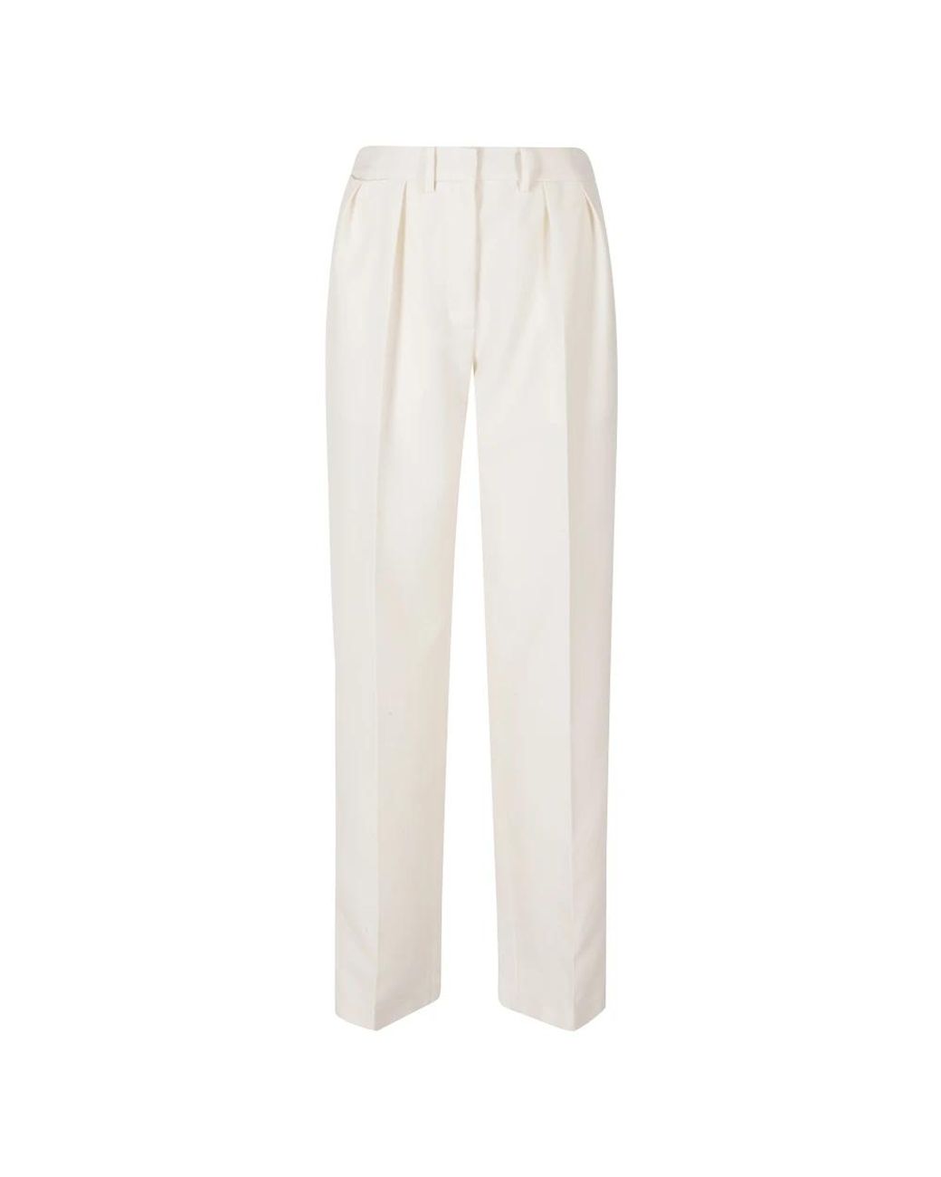 Magda Butrym Rechte Broek in het White