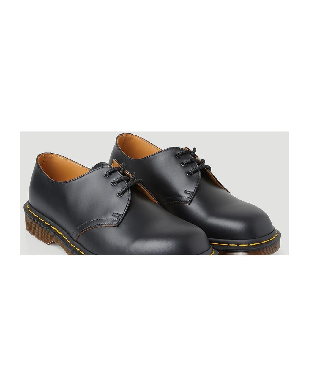 Dr. Martens Black Laced Shoes for men