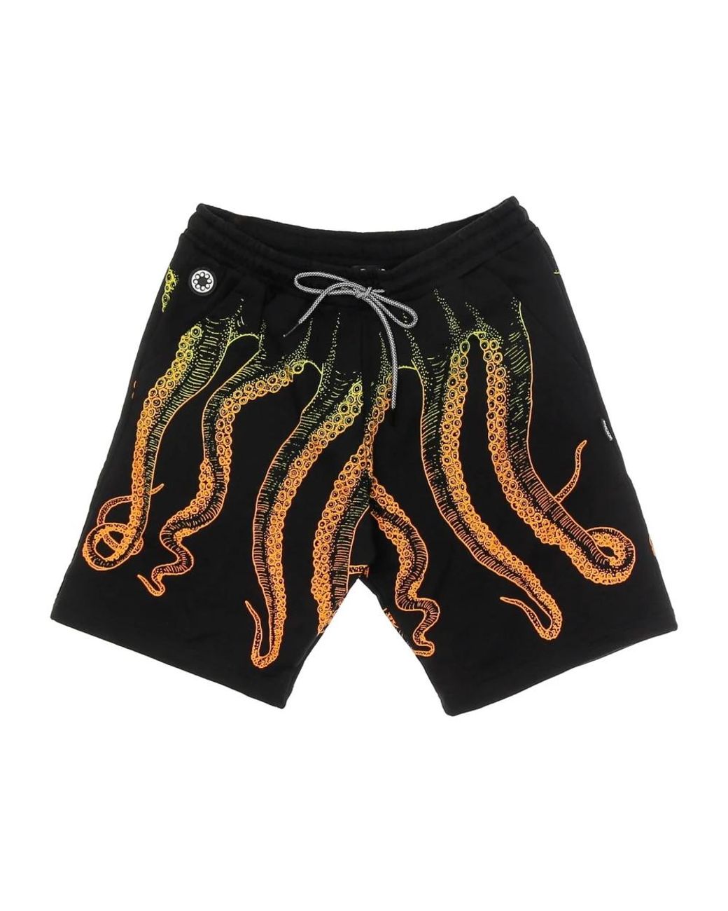 Octopus Gray Casual Shorts for men