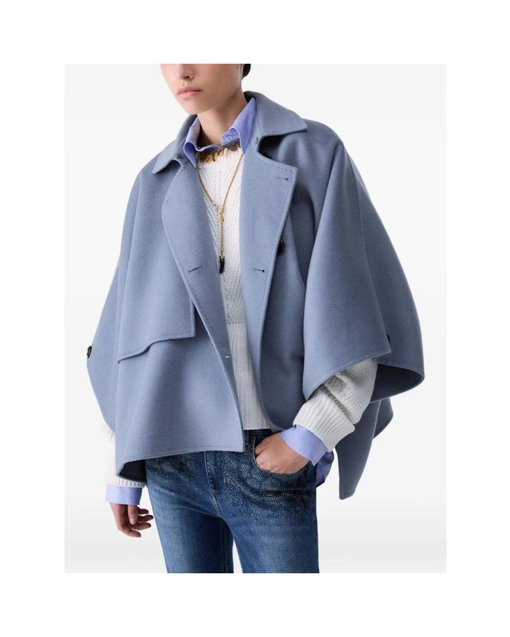 Liu Jo Blue Ponchos