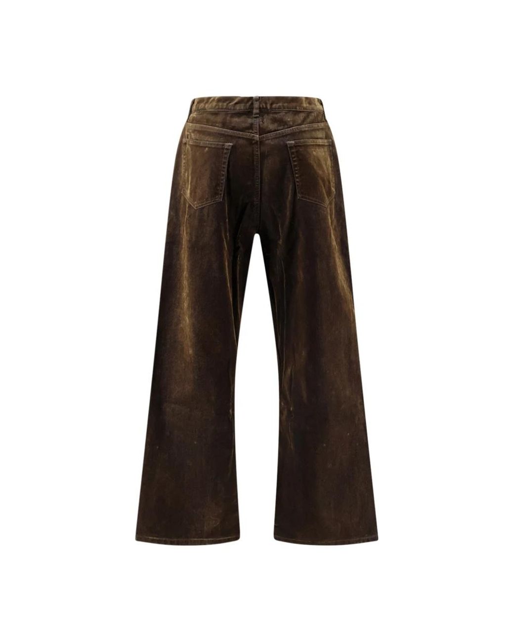 TONYWACK Brown Straight Fit Jeans for men