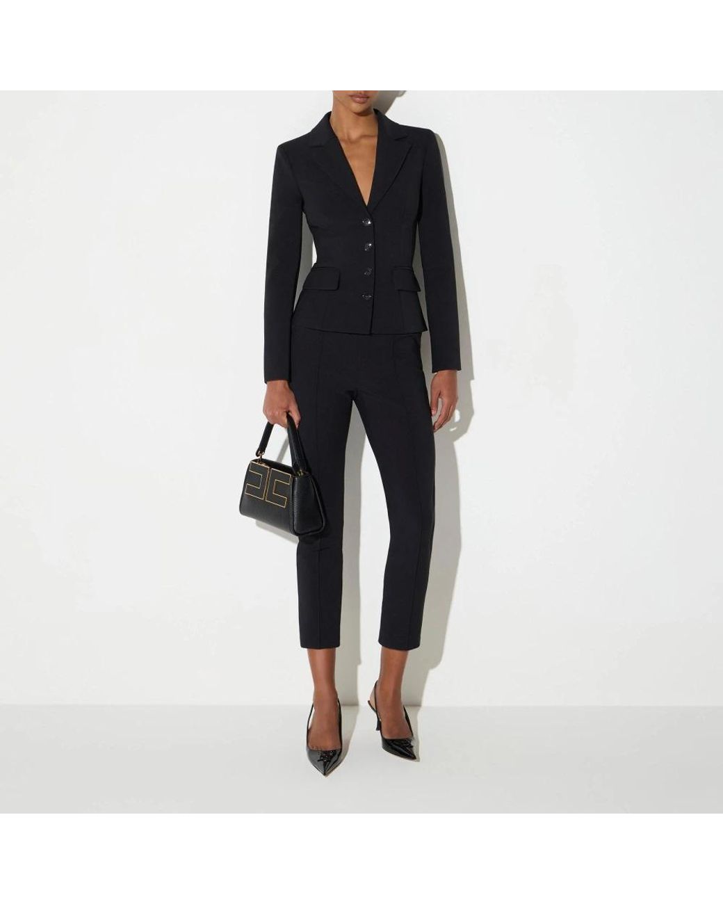Elisabetta Franchi Blue Blazers
