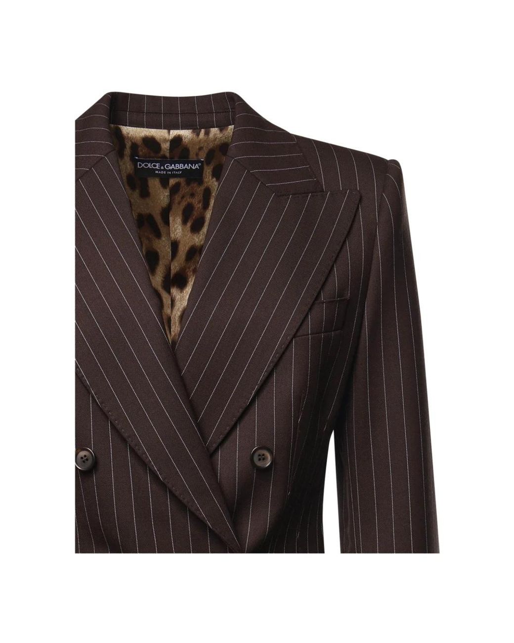 Dolce & Gabbana Brown Blazers