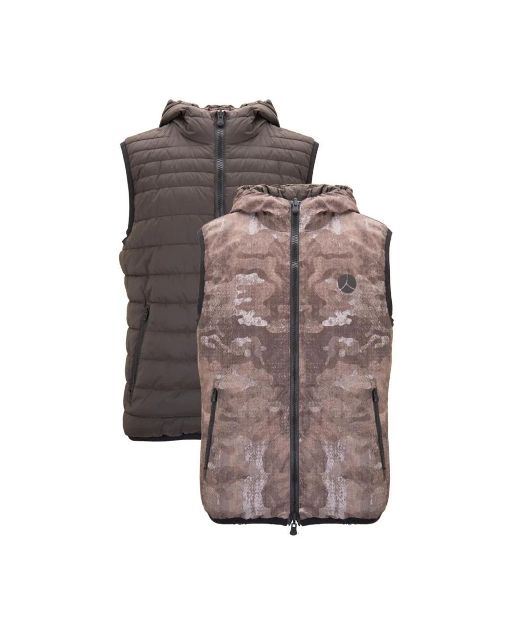 Vests People de hombre de color Brown