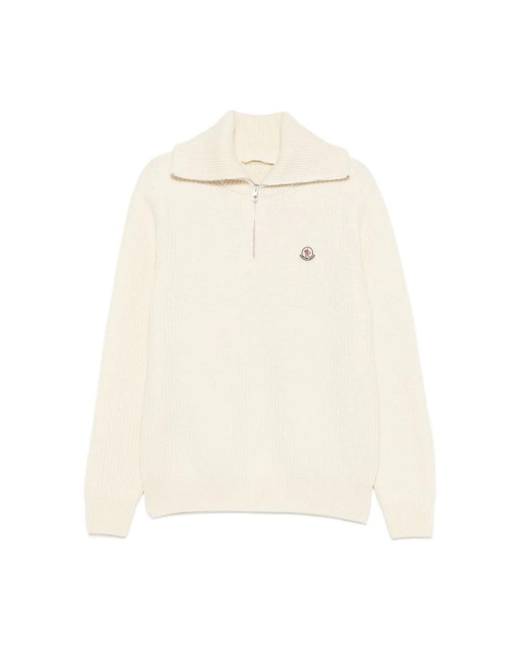 Moncler White Turtlenecks for men