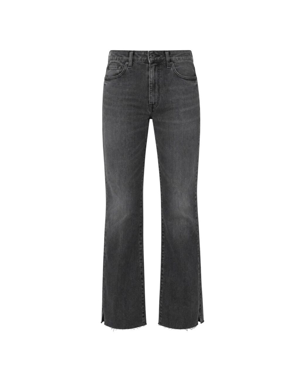 People Gray Flare Jeans