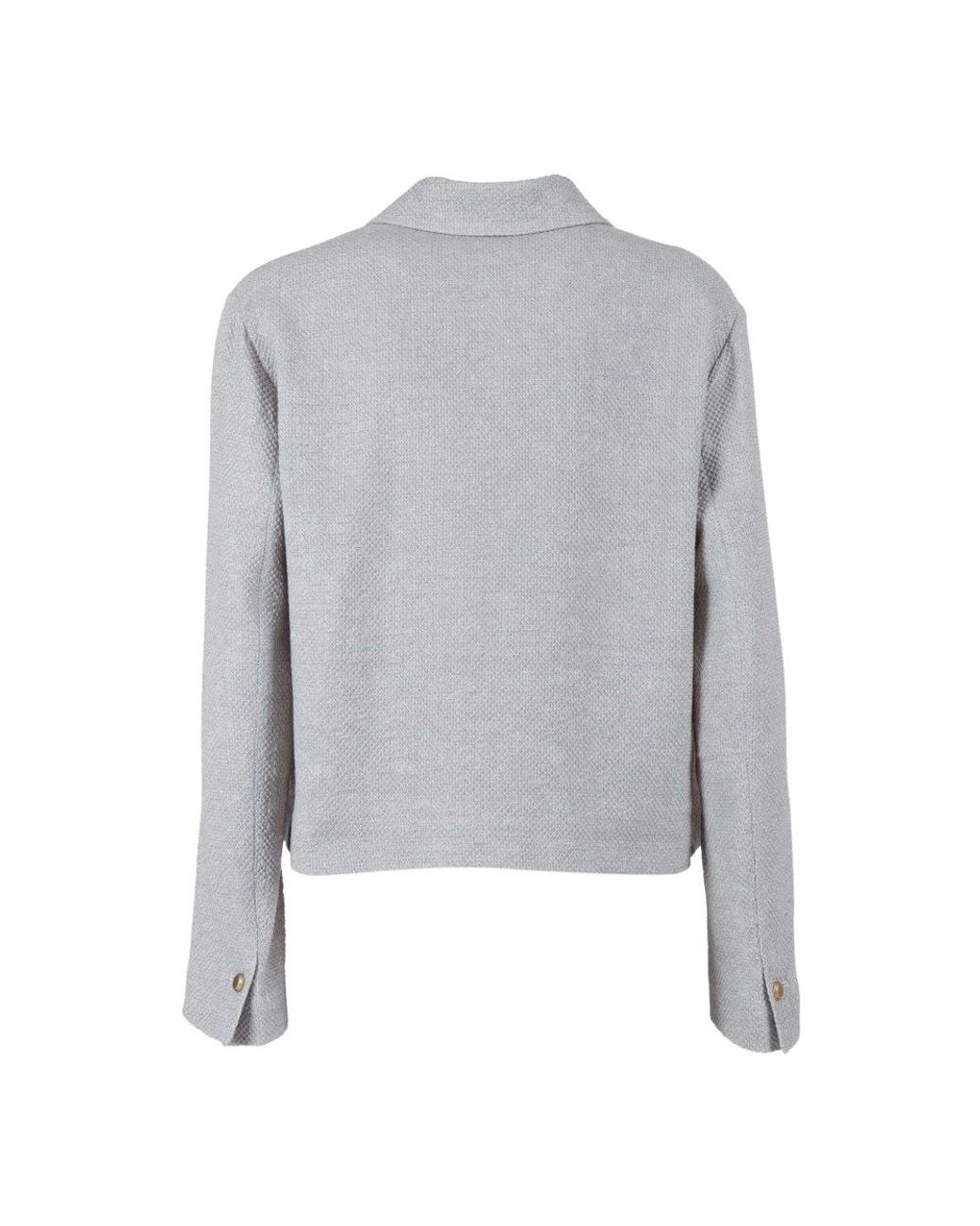 Tweed Jackets Circolo 1901 de color Gray