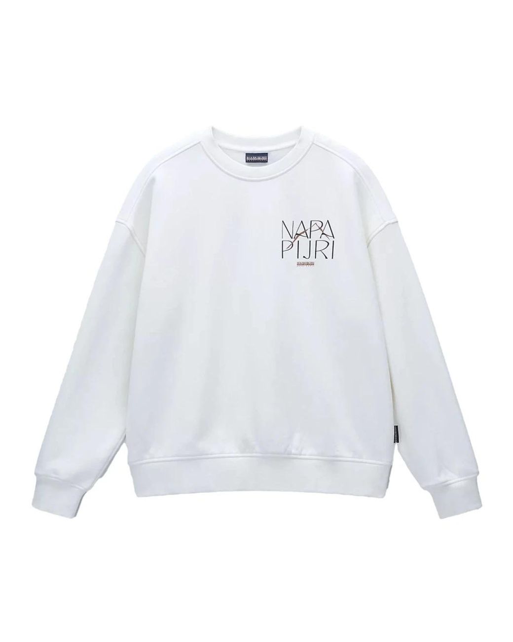 Napapijri White Sweatshirts