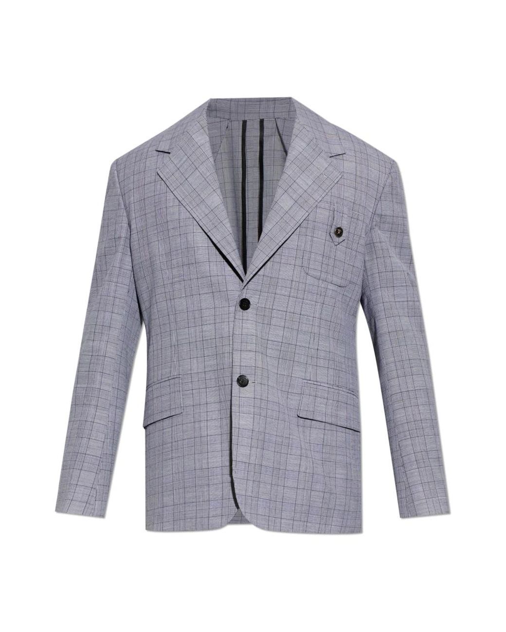 Blazers Versace pour homme en coloris Blue