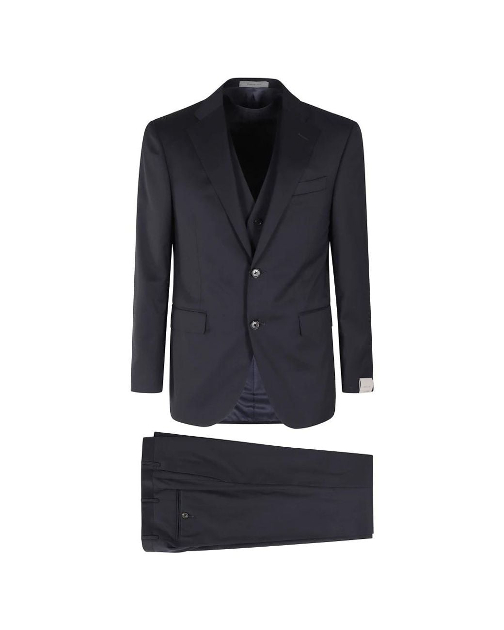 Single Breasted Suits di Corneliani in Blue da Uomo