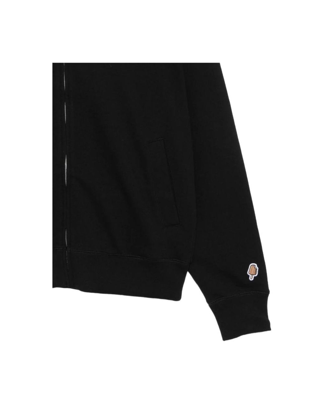 ICECREAM Black Zip-Throughs for men
