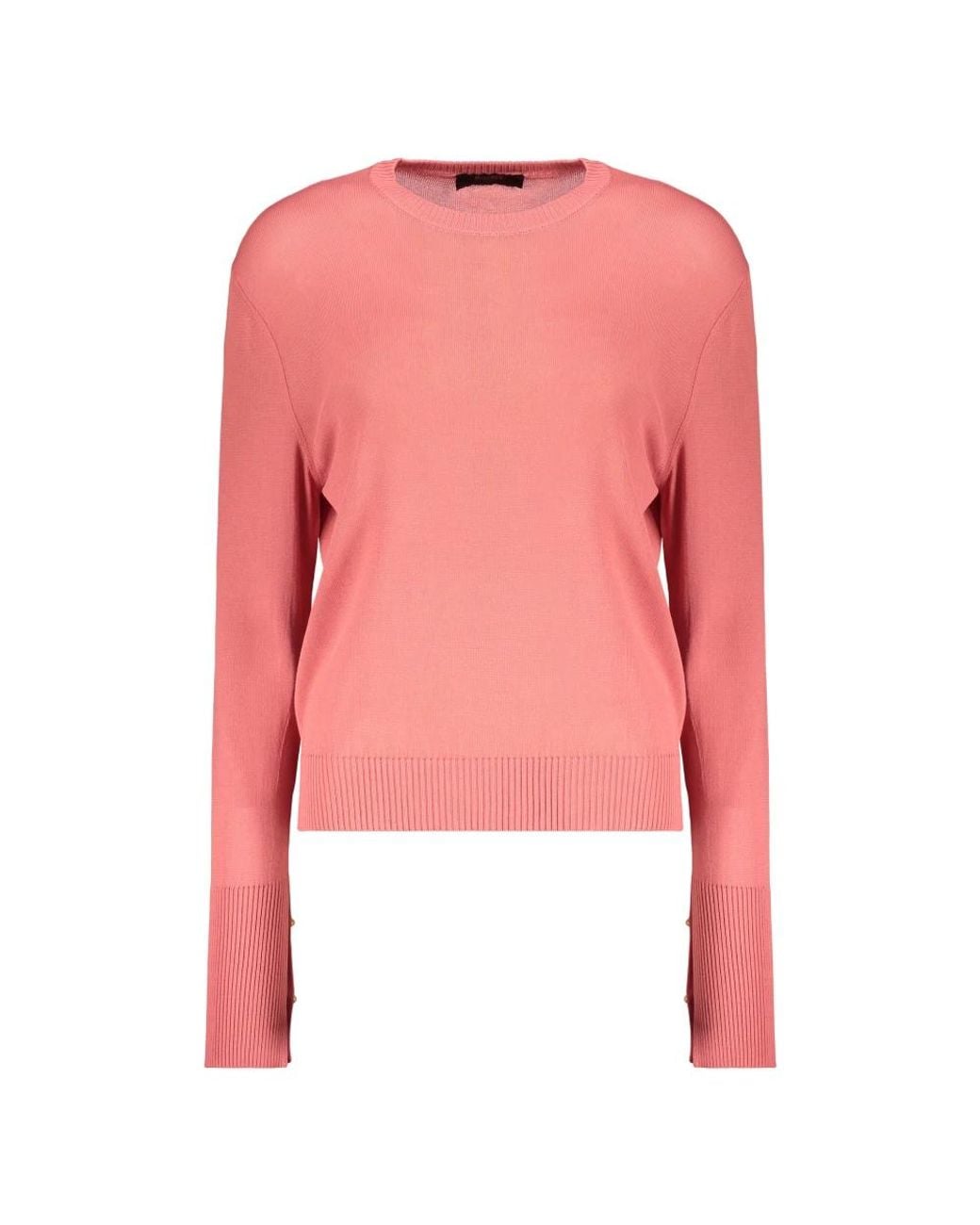 Moorer Pink Round-Neck Knitwear