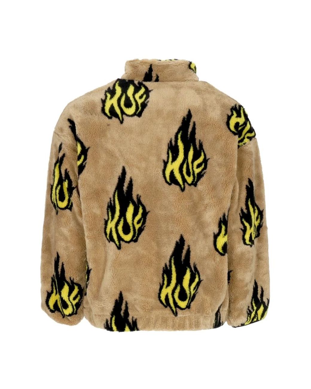 Huf Green Zip-Throughs for men