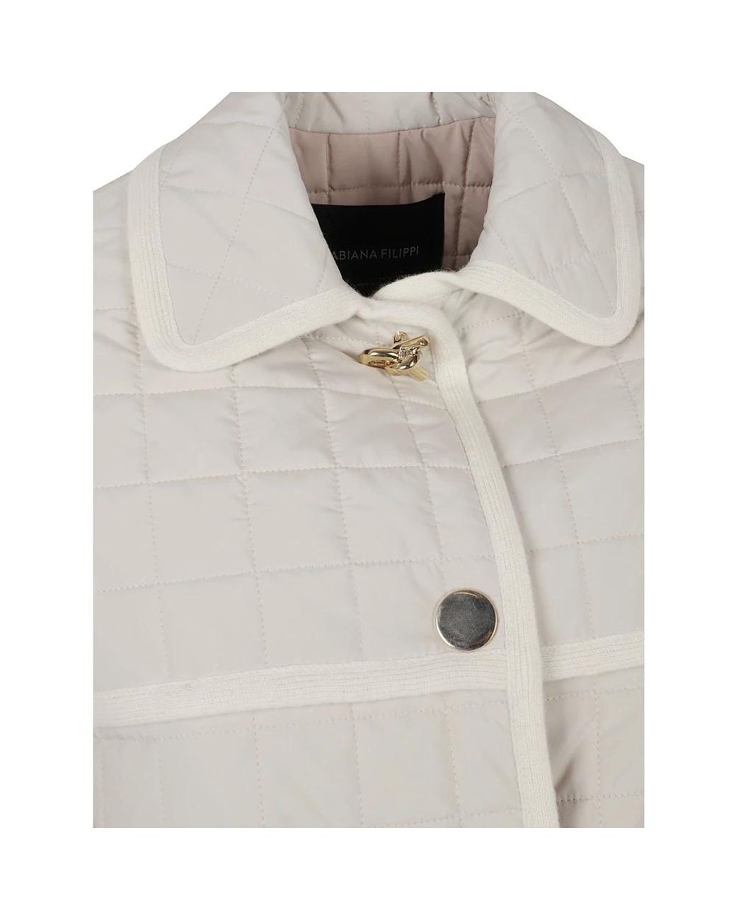 Fabiana Filippi Gray Light Jackets